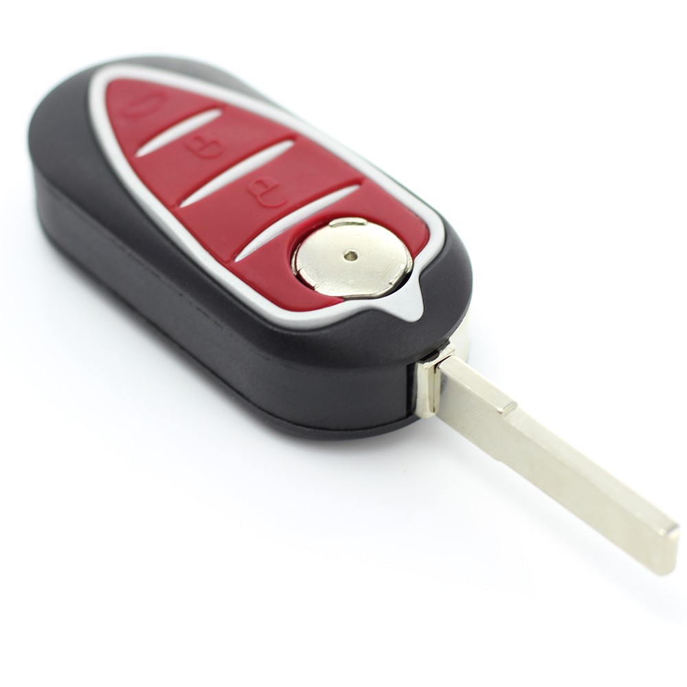 Globiz | Alfa Romeo - Carcasă cheie - tip briceag, cu 3 butoane - CARGUARD