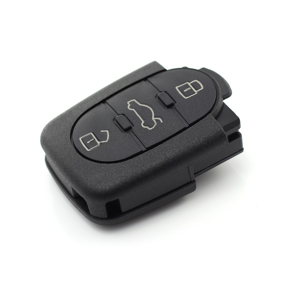 Globiz | Audi - carcasă cheie cu 3 butoane, baterie 1616 - CARGUARD