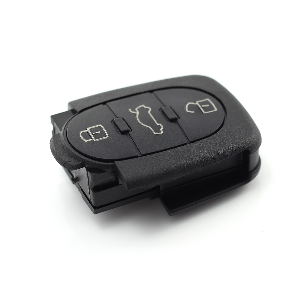 Globiz | Audi - carcasă cheie cu 3 butoane, baterie 1616 - CARGUARD