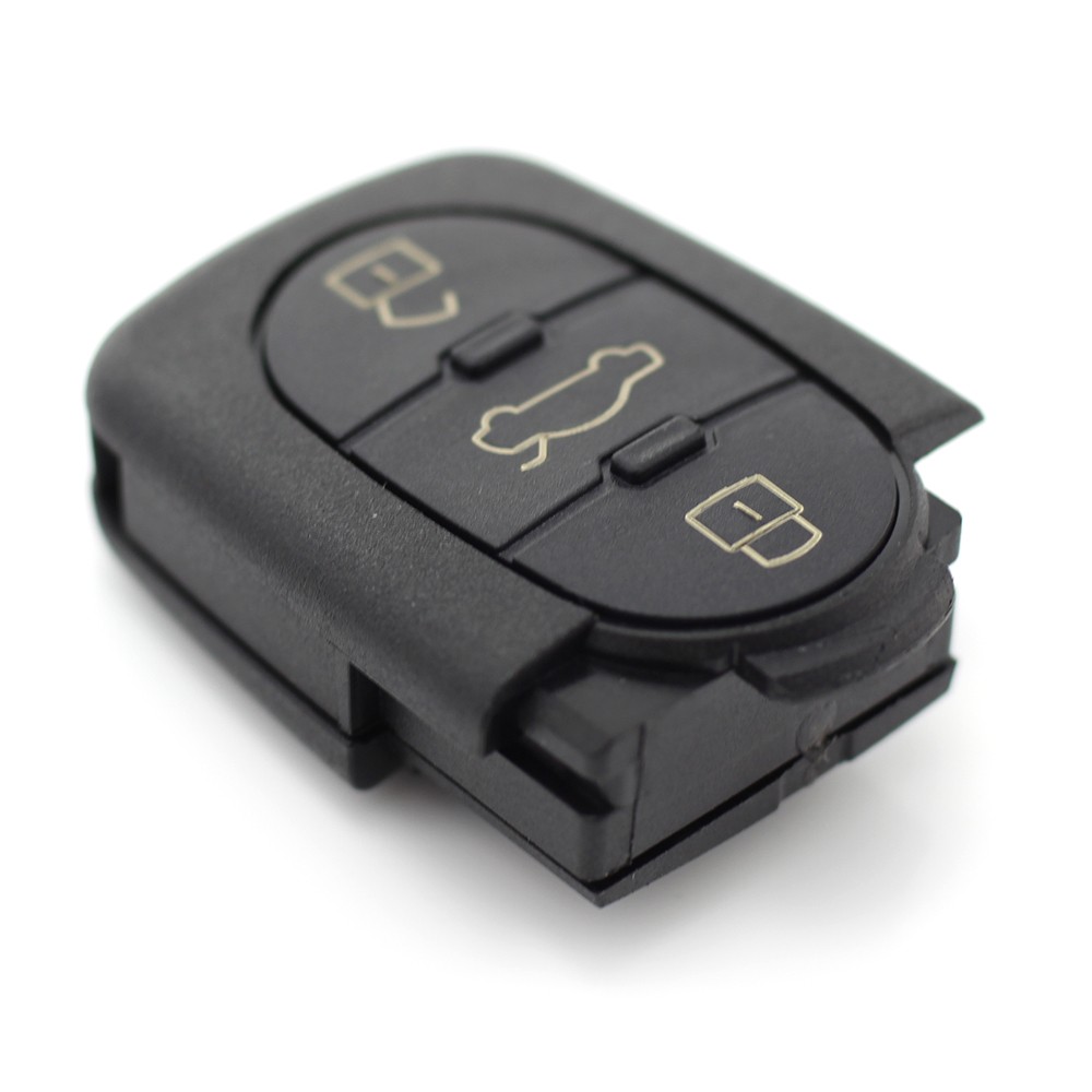 Globiz | Audi - carcasă cheie cu 3 butoane, baterie 2032 - CARGUARD