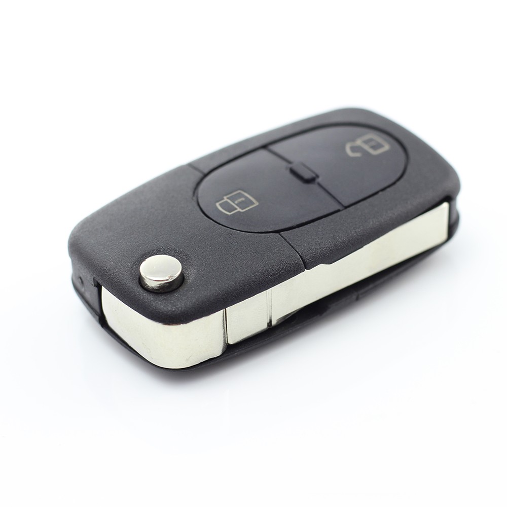 Globiz | Audi - Carcasă cheie tip briceag, cu 2 butoane,  - baterie 1616 - CARGUARD