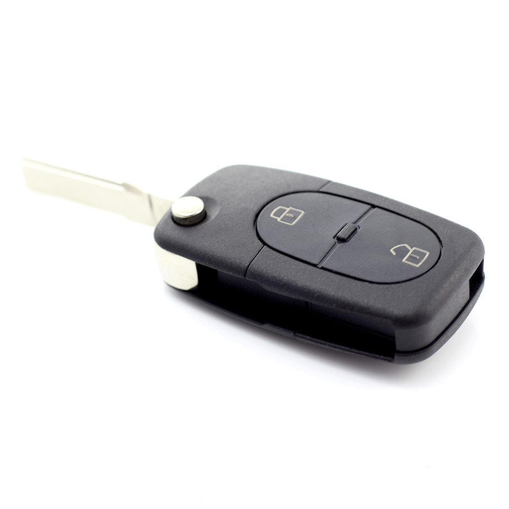 Globiz | Audi - carcasă cheie tip briceag, cu 2 butoane - CARGUARD