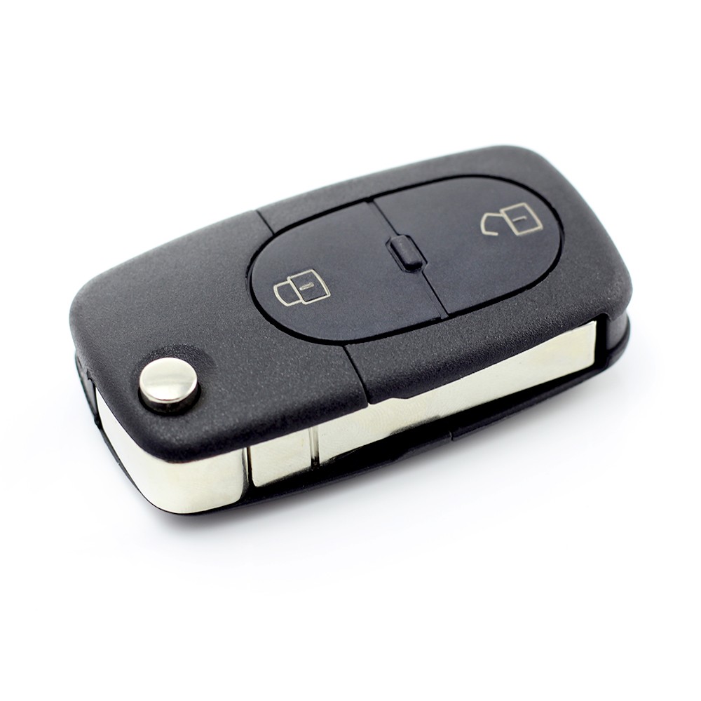 Globiz | Audi - carcasă cheie tip briceag, cu 2 butoane - CARGUARD