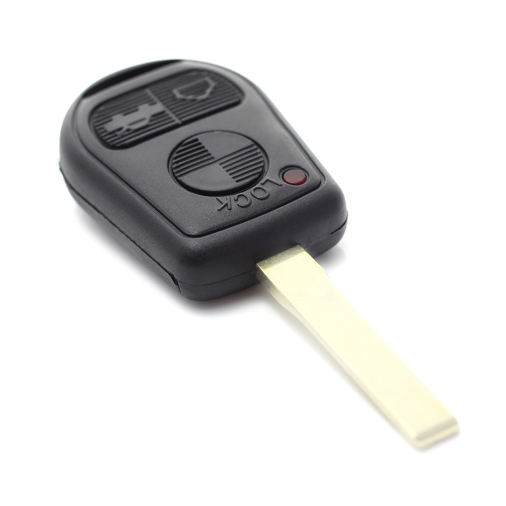 Globiz | BMW - carcasă cheie cu 3 butoane cu lamă 2 piste (model nou) - CARGUARD