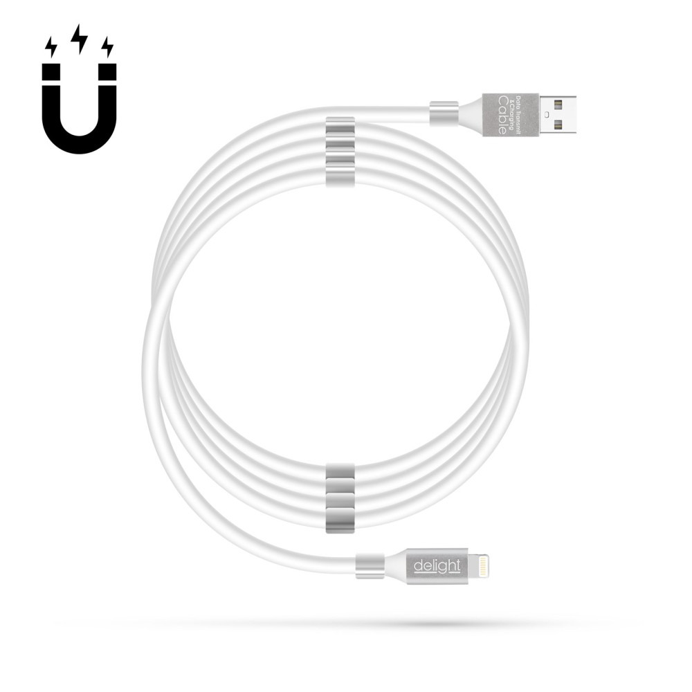 Globiz | Cablu de date - Lighting - 2A - alb
