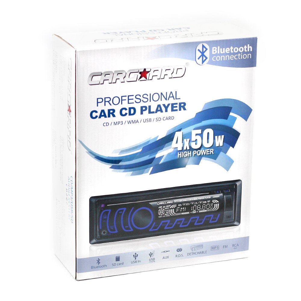 Globiz | CD MP3 player auto cu Bluetooth (FM, USB, SD, AUX)