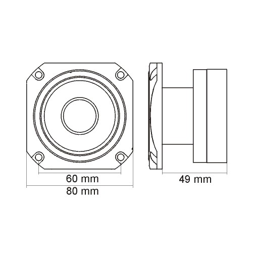 Globiz | Dome 100/200 W • 8 ohm - MNC