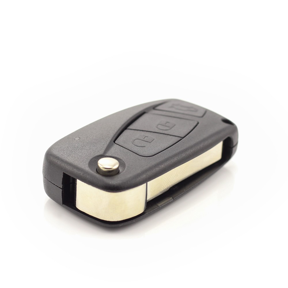 Globiz | Fiat - Carcasa cheie tip briceag, 3 butoane