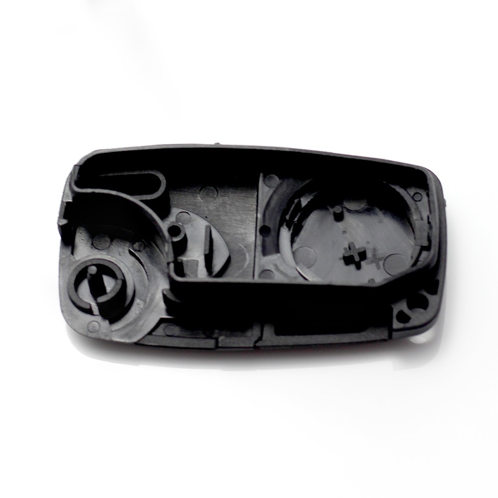 Globiz | Fiat - Carcasa cheie tip briceag, 3 butoane, negru