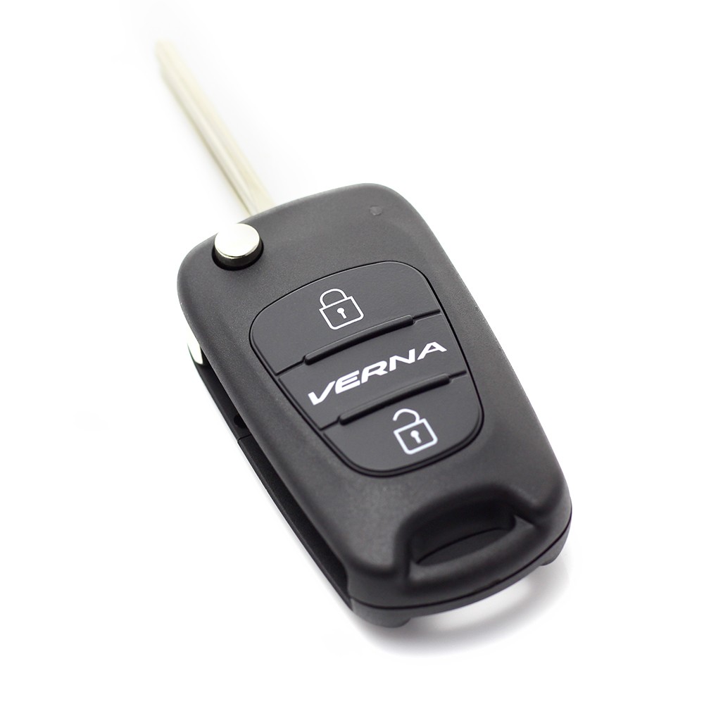 Globiz | Hyundai Verna - Carcasa cheie tip briceag, 2 butoane