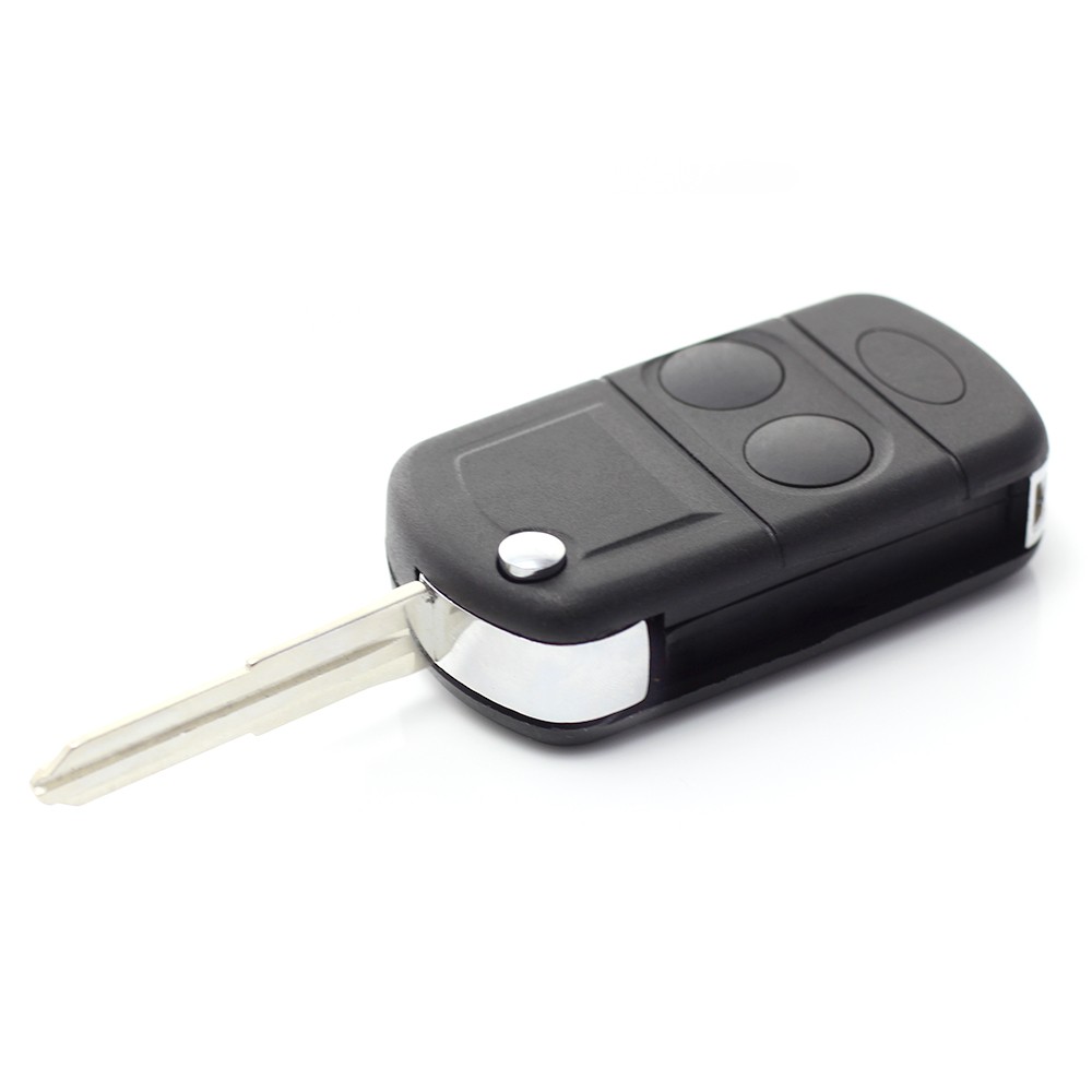 Globiz | Land Rover Carcasa cheie tip briceag 2 butoane, cu pregatire pt. chip