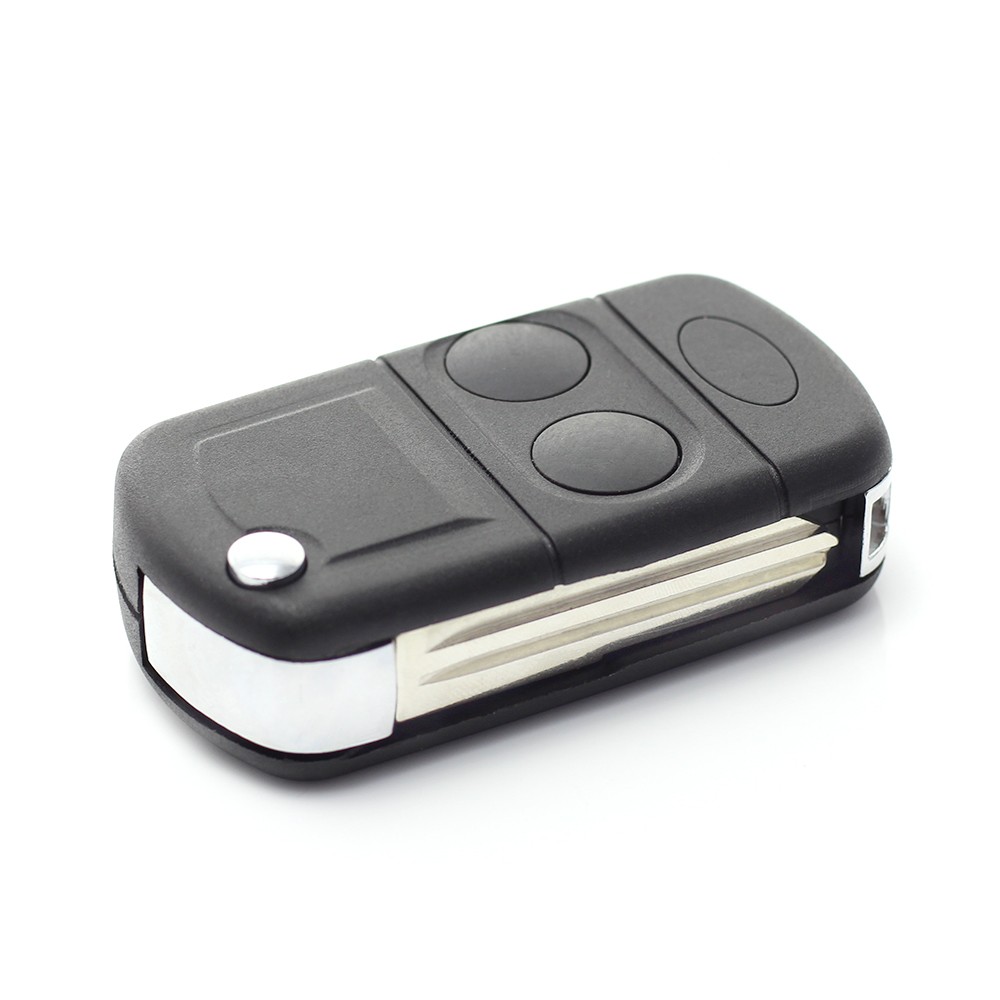 Globiz | Land Rover Carcasa cheie tip briceag 2 butoane, cu pregatire pt. chip