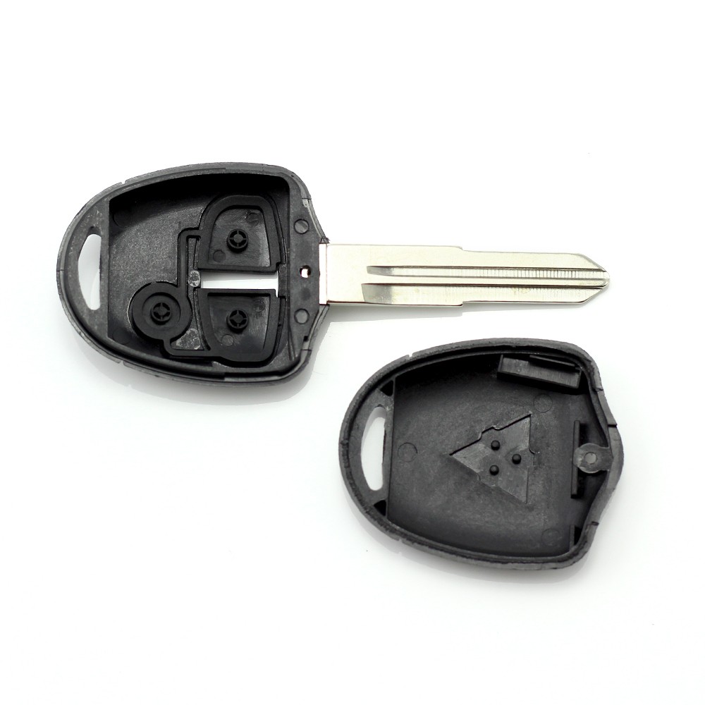 Globiz | Mitsubishi - Carcasa cheie 2 butoane, lama pe dreapta