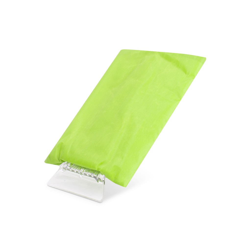 MNC - Racletă pentru gheaţă, cu mănuşă impermeabilă, căptuşită, verde