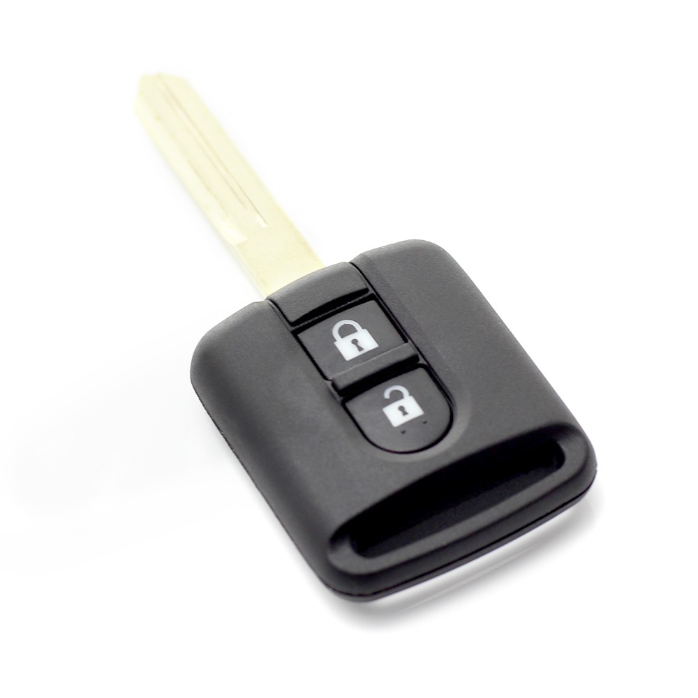 Globiz | Nissan - Carcasa cheie 2 butoane (model patrat)