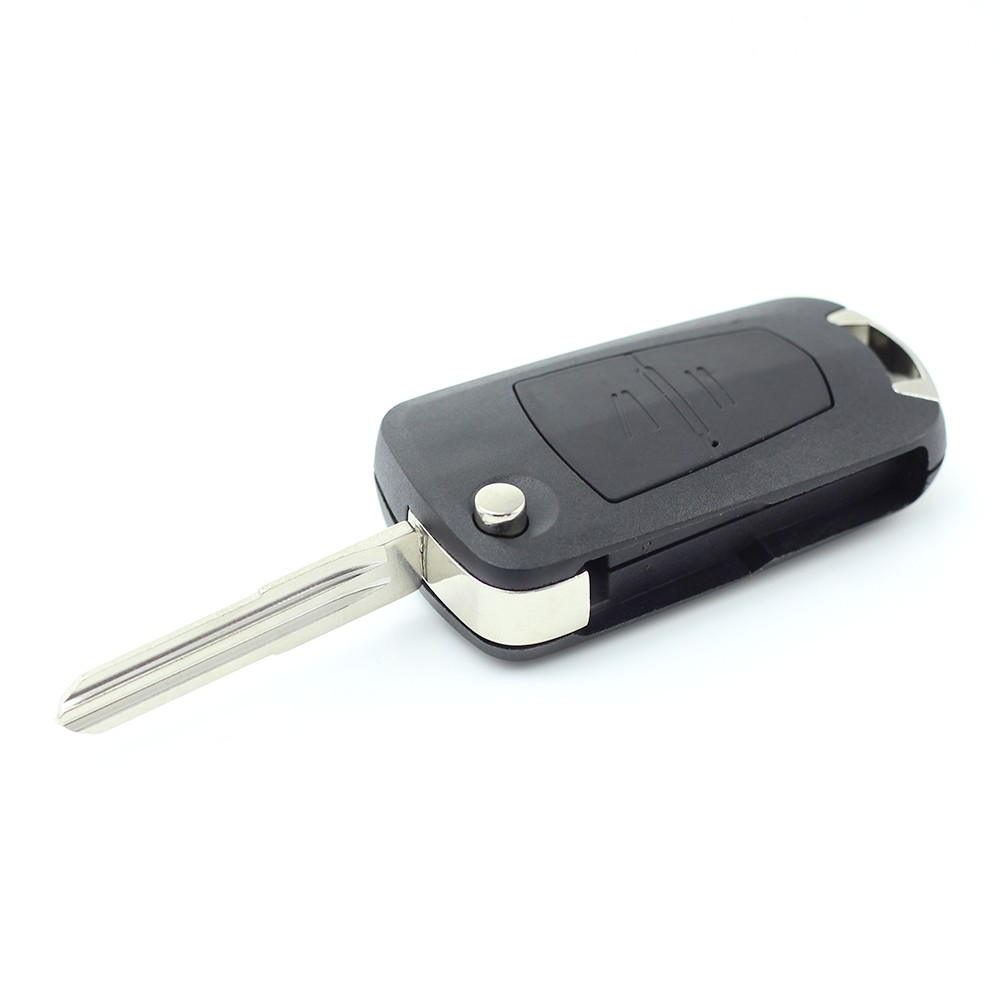 Globiz | Opel - Carcasa tip cheie briceag cu 2 butoane, lama pe stanga