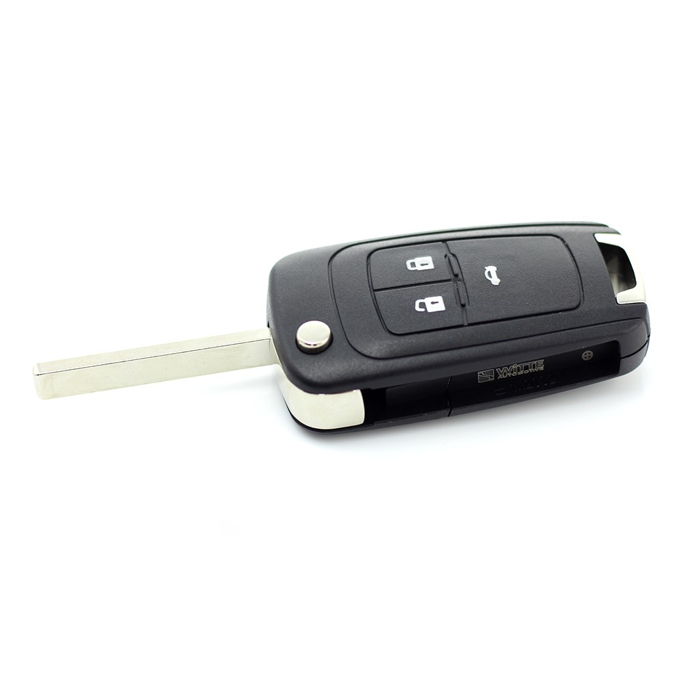 Globiz | Opel / Chevrolet - Carcasa tip cheie briceag cu 3 butoane