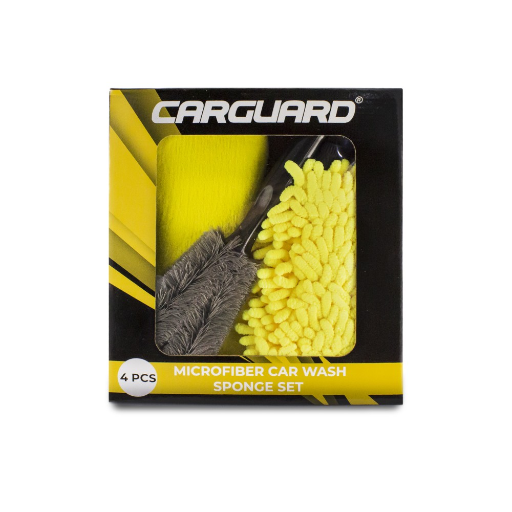 Globiz | Set burete cu microfibre și perie - Carguard