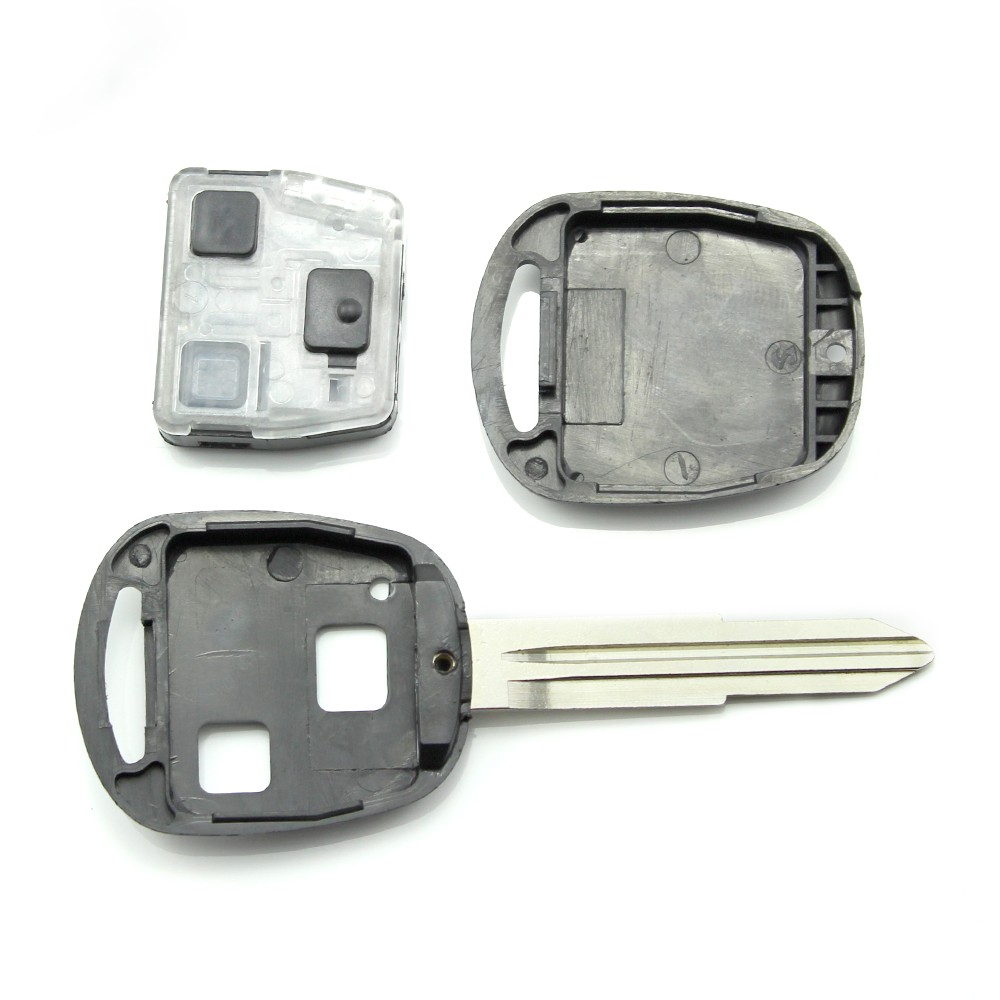 Globiz | Toyota: carcasă cheie, 2 butoane, lamă TOY41-SH2 (fără logo)