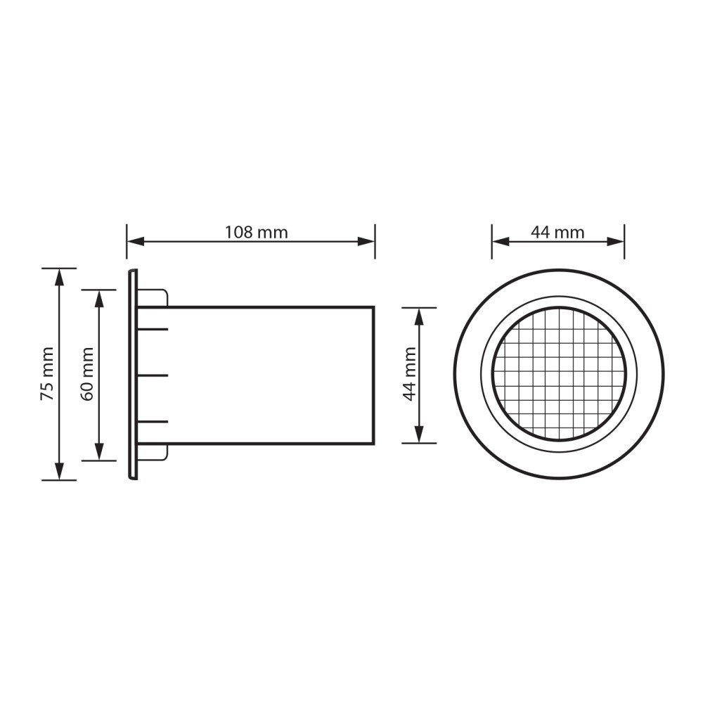 Globiz | Tub reflex 43/75x105 mm