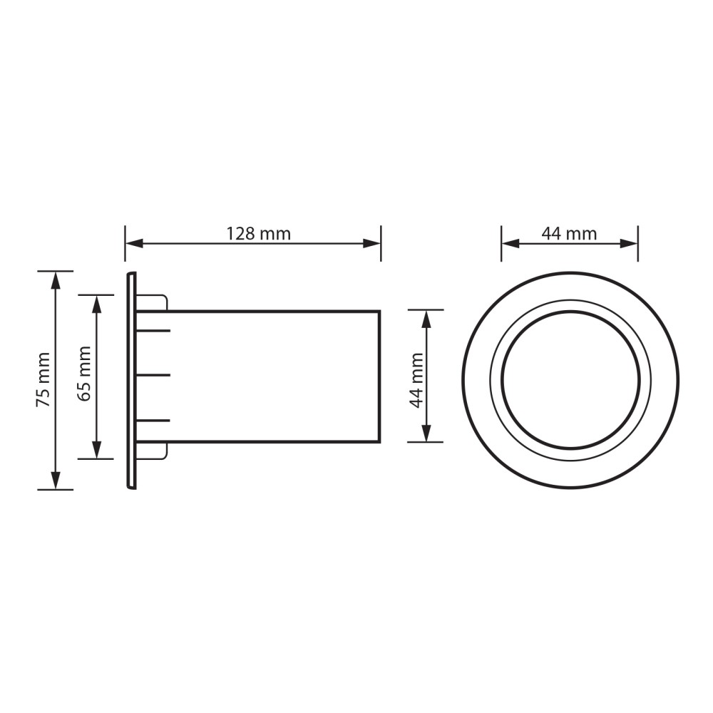 Globiz | Tub reflex 45/75x125 mm