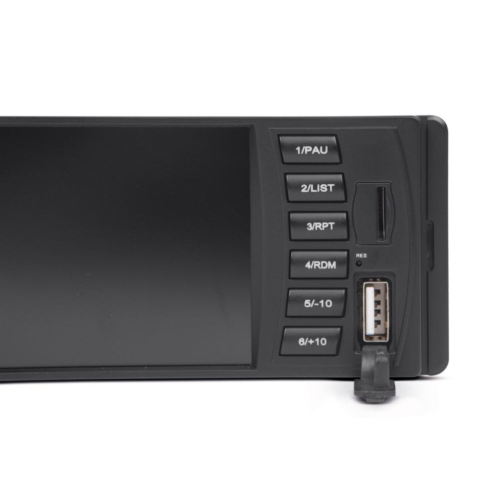 Globiz | Unitate principală multimedia „Malibu Star” - 1 DIN - 4 x 50 W - BT - MP3 - AUX - SD - USB