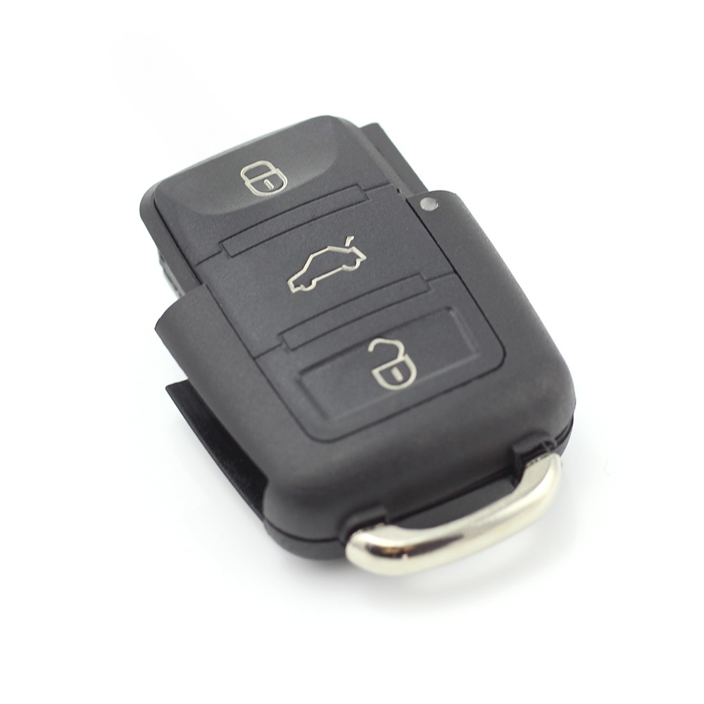 Globiz | Volkswagen -  Carcasă cheie tip briceag, cu 3 butoane - CARGUARD
