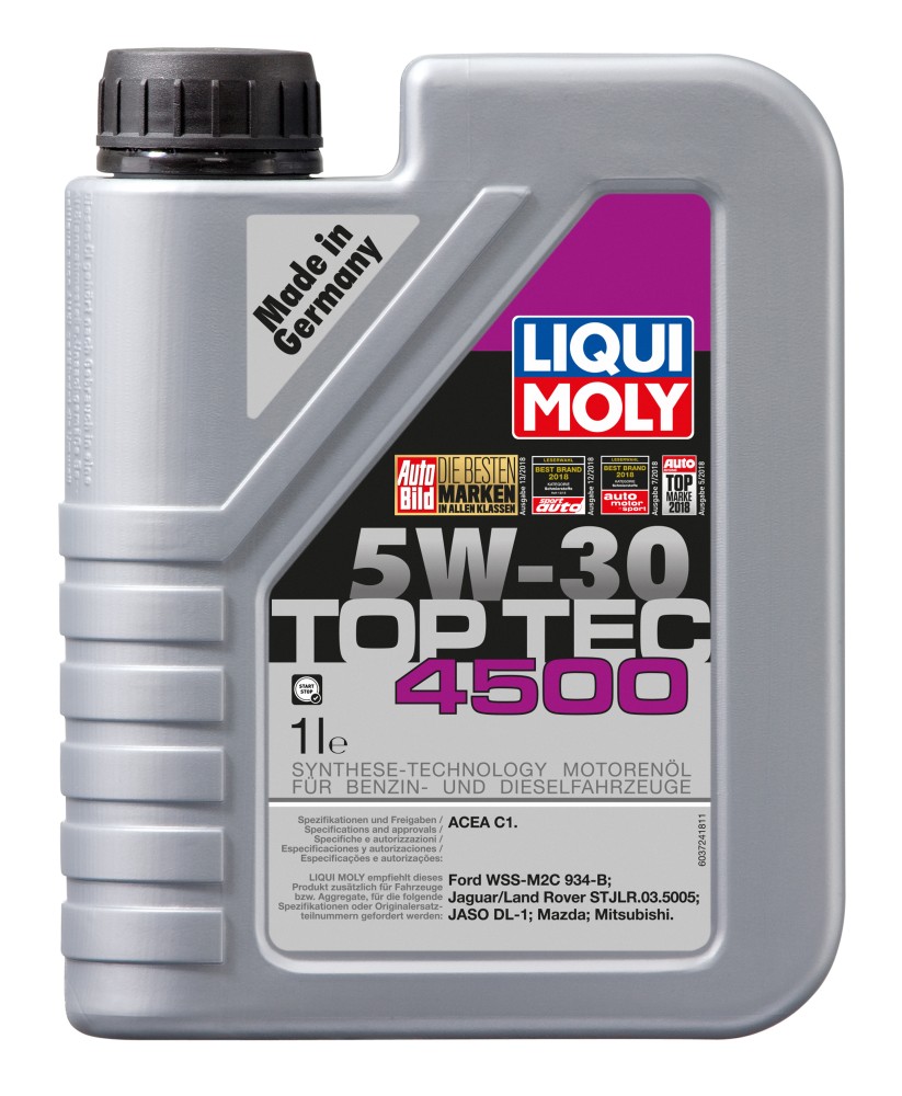 Ulei motor Liqui Moly Top Tec 4500 5W30 (3724) (2317) 1L